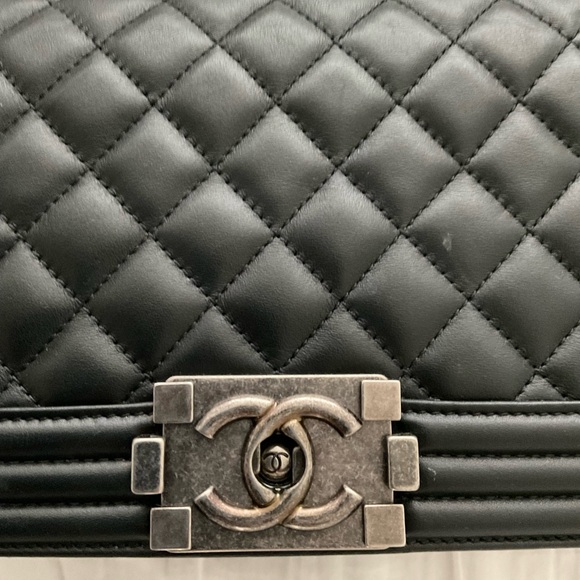 Chanel Medium Boy Bag black - Picture 2 of 13